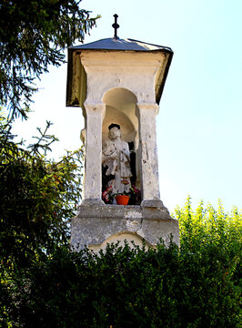 Sietesz, Markowa, Nowosielce, Parafia, Kości&oacute;ł, Zabudowa, Zabytek, Kości&oacute;ł, Skansen, Chata, Chłopska, Zagroda, 
