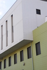 Urban view in a neighborhood of Bilbao