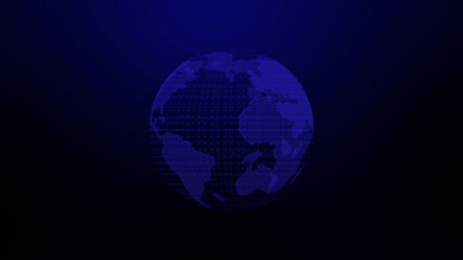New blue color 3d earth background image,planet image