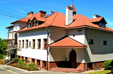 Sietesz, Markowa, Nowosielce, Parafia, Kościół, Zabudowa, Zabytek, Kościół, Skansen, Chata, Chłopska, Zagroda,  © woodyd