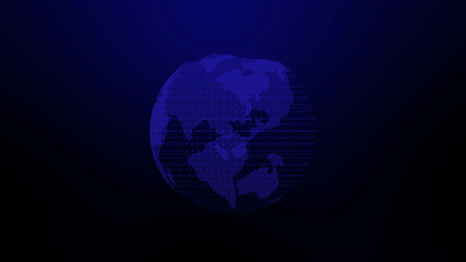 New blue color 3d earth background image,planet image