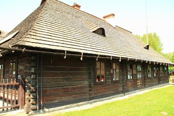 Pastewnik, Przeworsk, Skansen, Zagroda, Domek, Zabytek, Zabudowa drewniana,  © woodyd