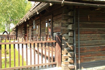 Pastewnik, Przeworsk, Skansen, Zagroda, Domek, Zabytek, Zabudowa drewniana,  © woodyd