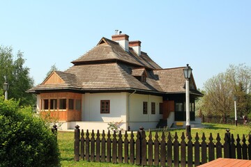 Pastewnik, Przeworsk, Skansen, Zagroda, Domek, Zabytek, Zabudowa drewniana,  © woodyd