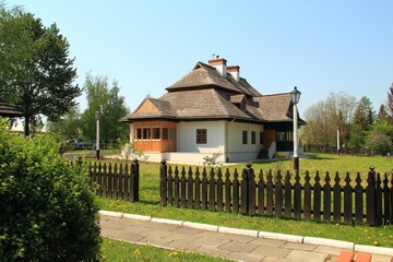 Pastewnik, Przeworsk, Skansen, Zagroda, Domek, Zabytek, Zabudowa drewniana,  © woodyd