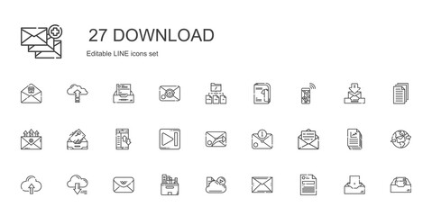 download icons set