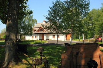 Pastewnik, Przeworsk, Skansen, Zagroda, Domek, Zabytek, Zabudowa drewniana,  © woodyd