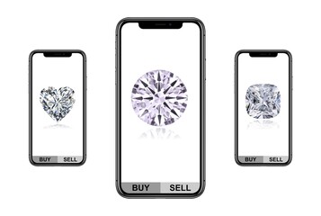 Diamond Buy or Sell Online on Smart Mobile Application 3 Slider