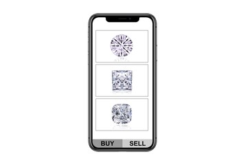 Diamond Buy or Sell Online on Smart Mobile Application