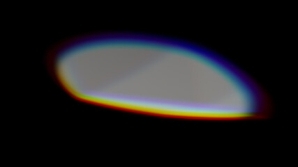 Refraction effects on a black background, used as an overlay