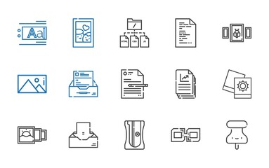 attach icons set