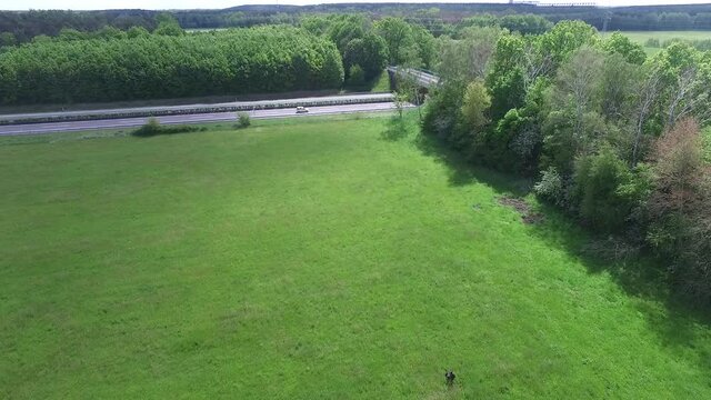 stra&szlig;e autobahn lkw pks fahrend1