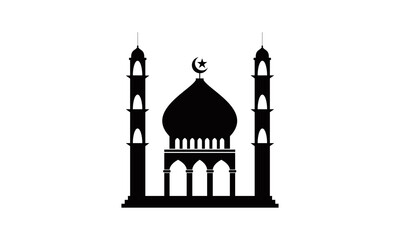 vector mosque logo