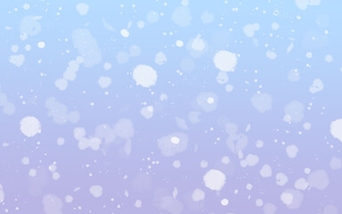 abstract christmas background with snowflakes