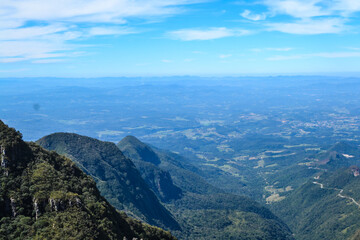 Rio do Rastro Mountains and Road