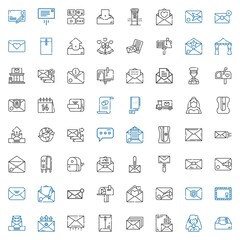 envelope icons set
