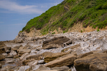 rocks on the coast