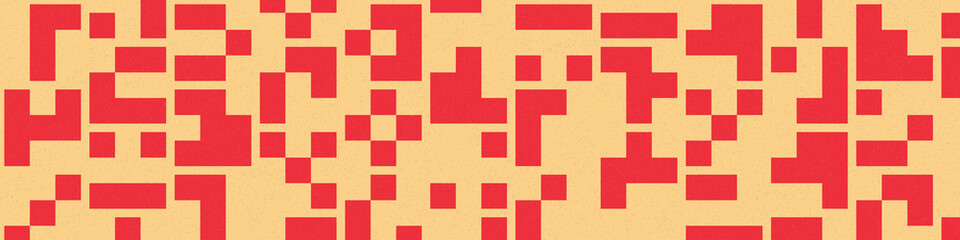 Abstract Color Halftone Dots generative art background illustration