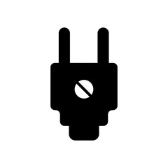 Obraz premium Electric plug icon