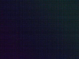 
LED video wall screen texture background, blue and purple color light diode dot grid TV panel, LCD display with pixels pattern, television digital monitor