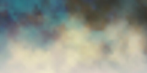 Light Gray vector texture with cloudy sky. Gradient illustration with colorful sky, clouds. Template for websites.