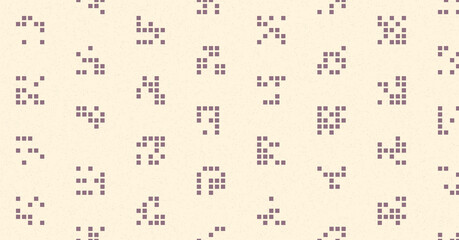 Abstract Color Halftone Dots generative art background illustration