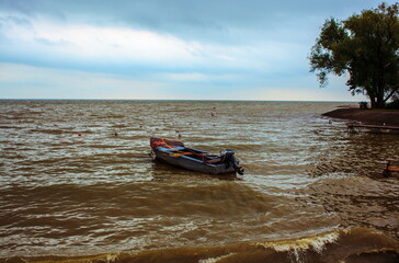 Boats in the lagoon