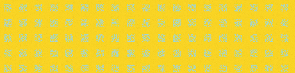 Abstract Color Halftone Dots generative art background illustration