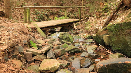 Die Lochbachklamm bei Wallenstein