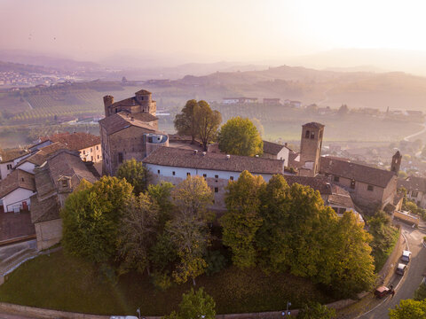 Roddi Castle, Langhe, Piedmont, Italy