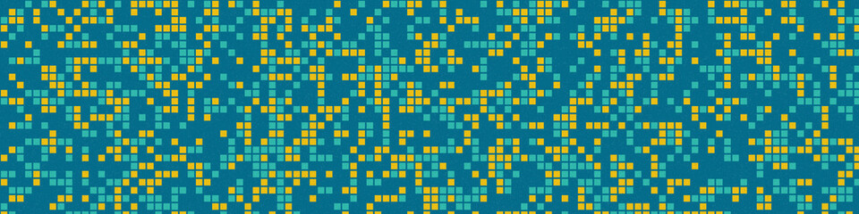 Abstract Color Halftone Dots generative art background illustration