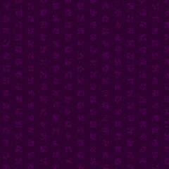 Abstract Color Halftone Dots generative art background illustration