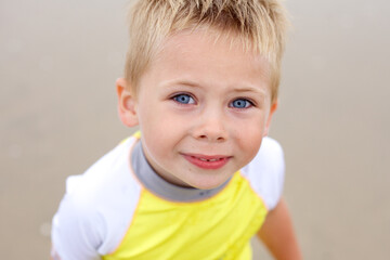 Naklejka premium Boy portrait