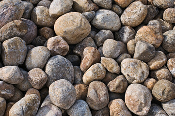 Fototapeta na wymiar Heap of granite stones.
