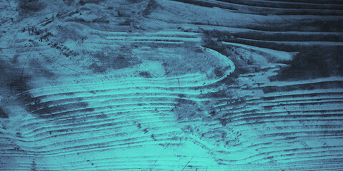 Wood plank texture. Neon lighting. Background surface