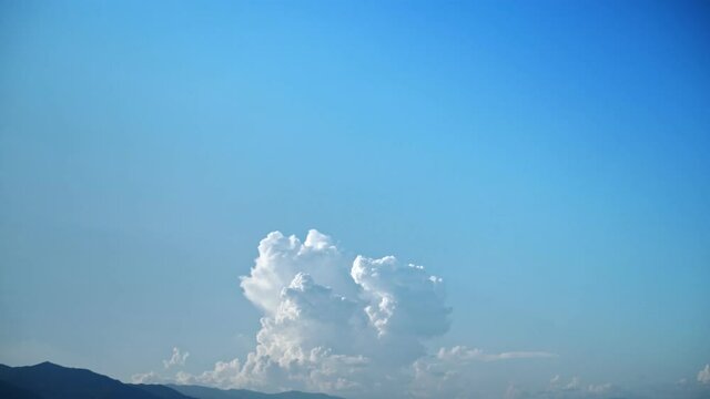 【入道雲】速度ゆっくり