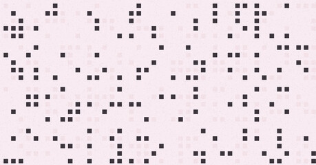 Abstract Color Halftone Dots generative art background illustration