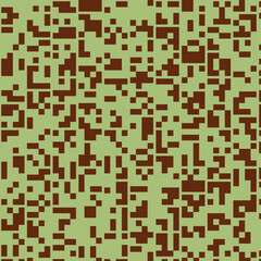 Abstract Color Halftone Dots generative art background illustration