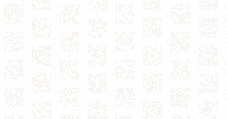 Abstract Color Halftone Dots generative art background illustration