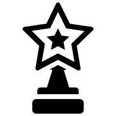 
Modern style icon of star award icon
