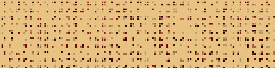 Abstract Color Halftone Dots generative art background illustration