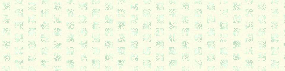 Abstract Color Halftone Dots generative art background illustration