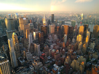 New York - Manhattan al atardecer