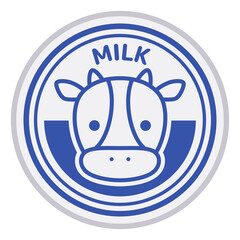 牛のマークがついた牛乳瓶の蓋をイメージした消印素材 21 イラストセット Wall Mural ふわぷか 牛のマークがついた牛乳瓶の蓋をイメージした消印素材 21 イラストセット Wall Mural ふわぷか