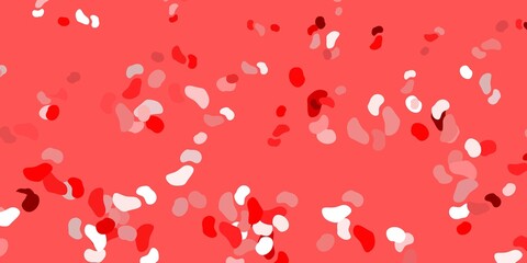 Obraz premium Light orange vector template with abstract forms.