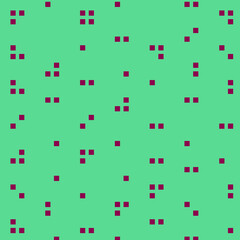 Abstract Color Halftone Dots generative art background illustration