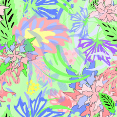 seamless floral background