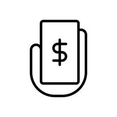 payment, banking icon vector illustration