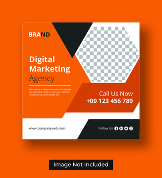 Digital marketing social media instagram post or banner design