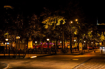 Das Parliament/Binnenhof bei Nacht in Den Haag - Niederlande - Holland